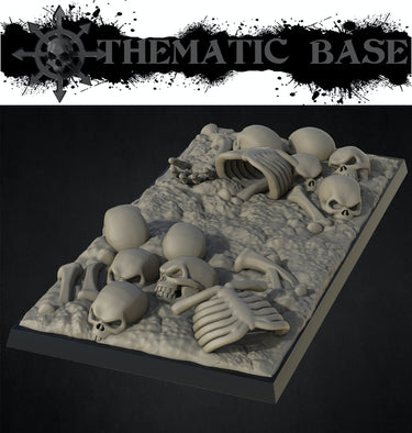 Skeletal Rectangular Base